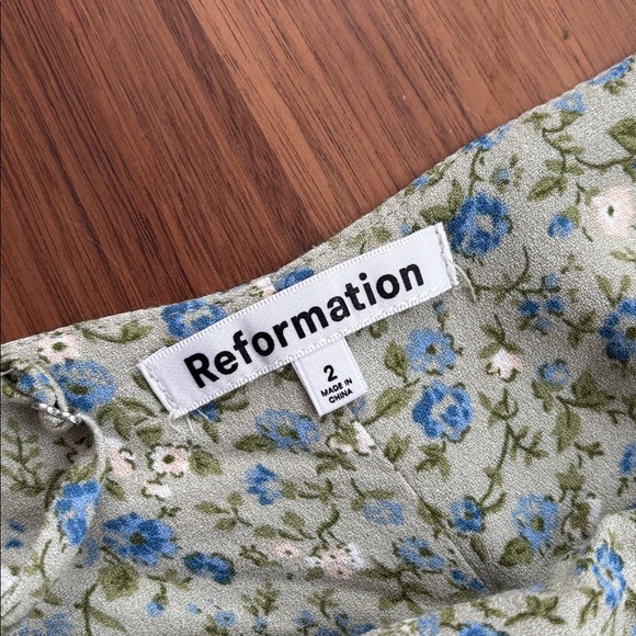 REFORMATION DITSY FLORAL MIDI DRESS - Picture 6 of 7